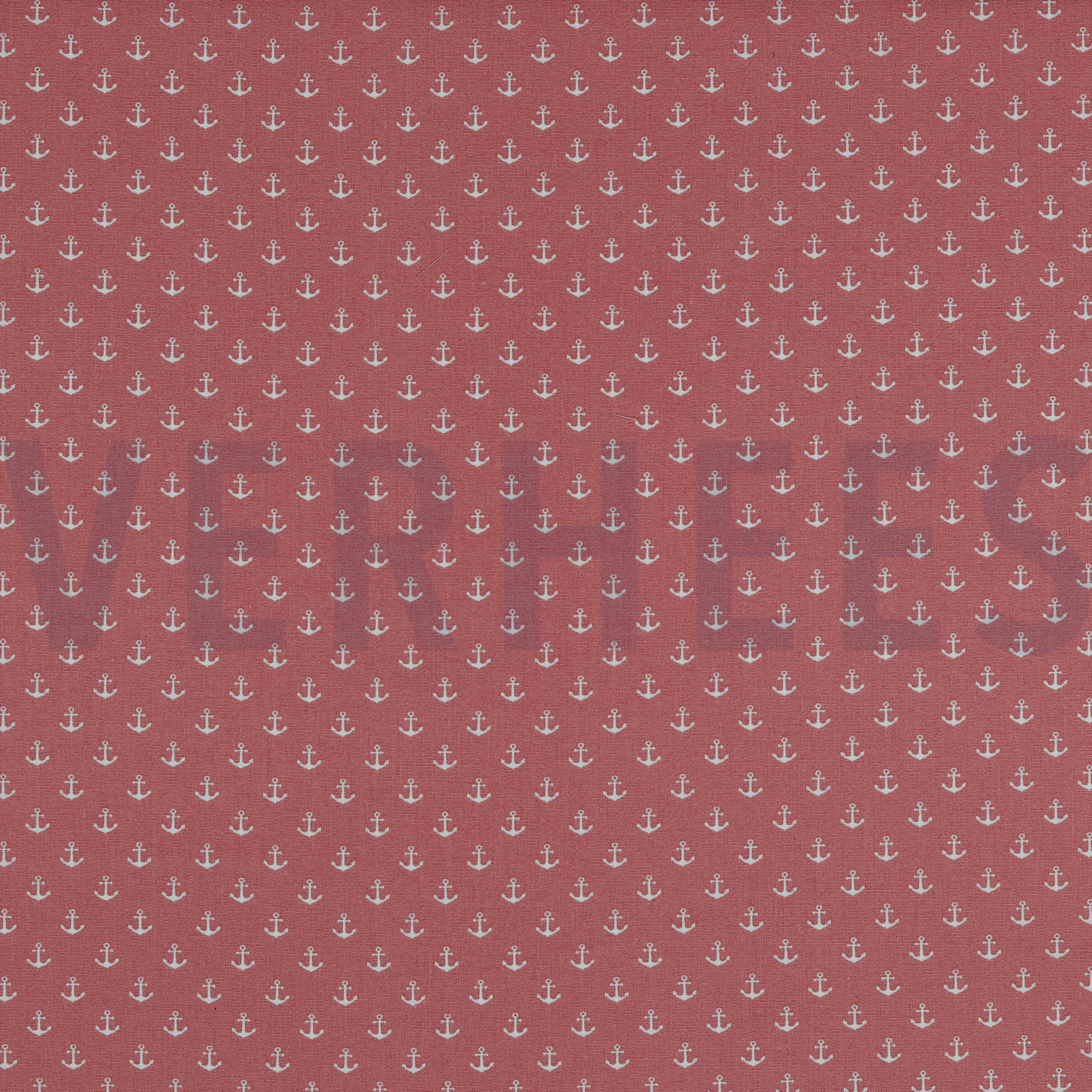 KATOENEN POPLIN KLEINE ANKERS BLUSH (high resolution)