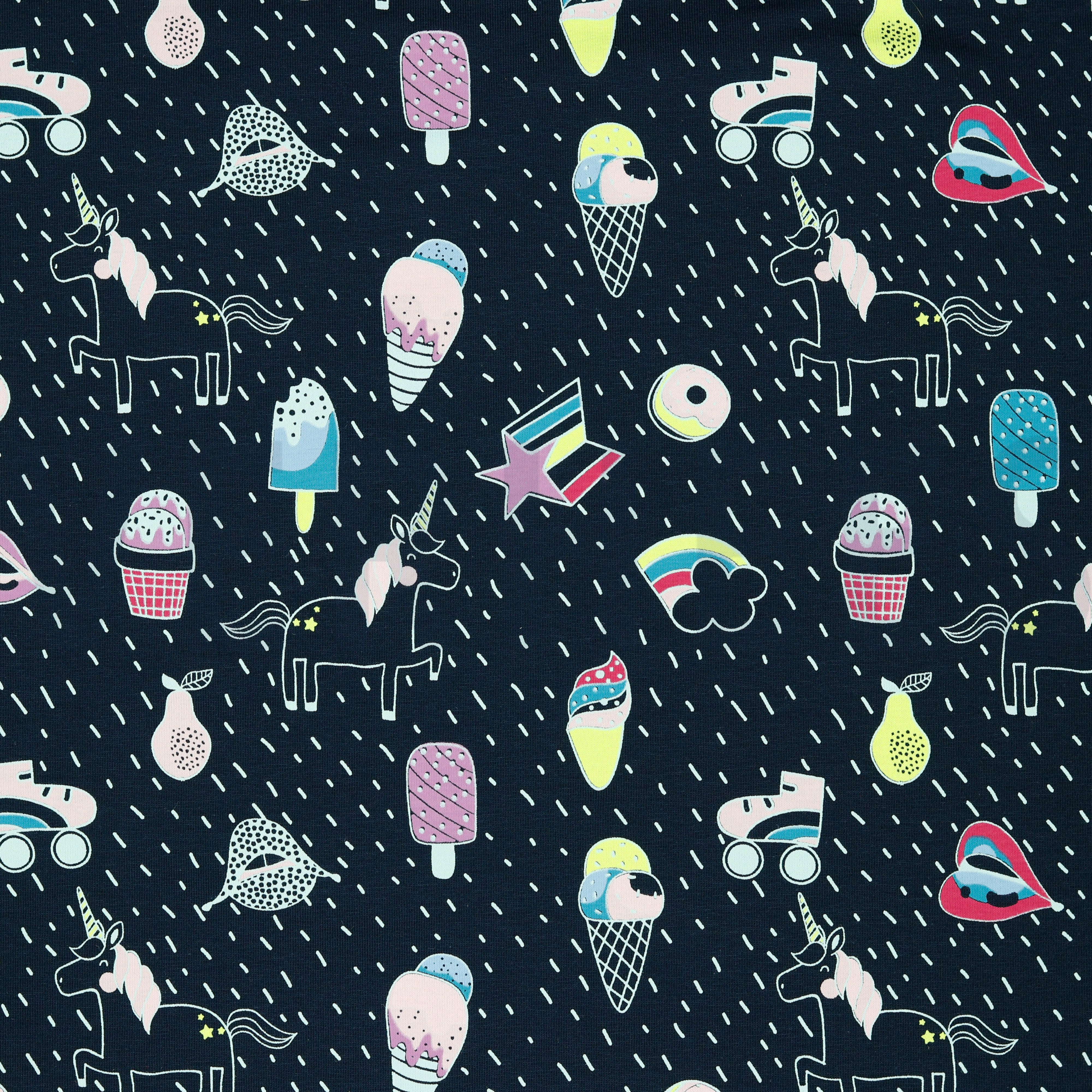 JERSEY NEON FÊTE LICORNE BLEU MARINE (high resolution)