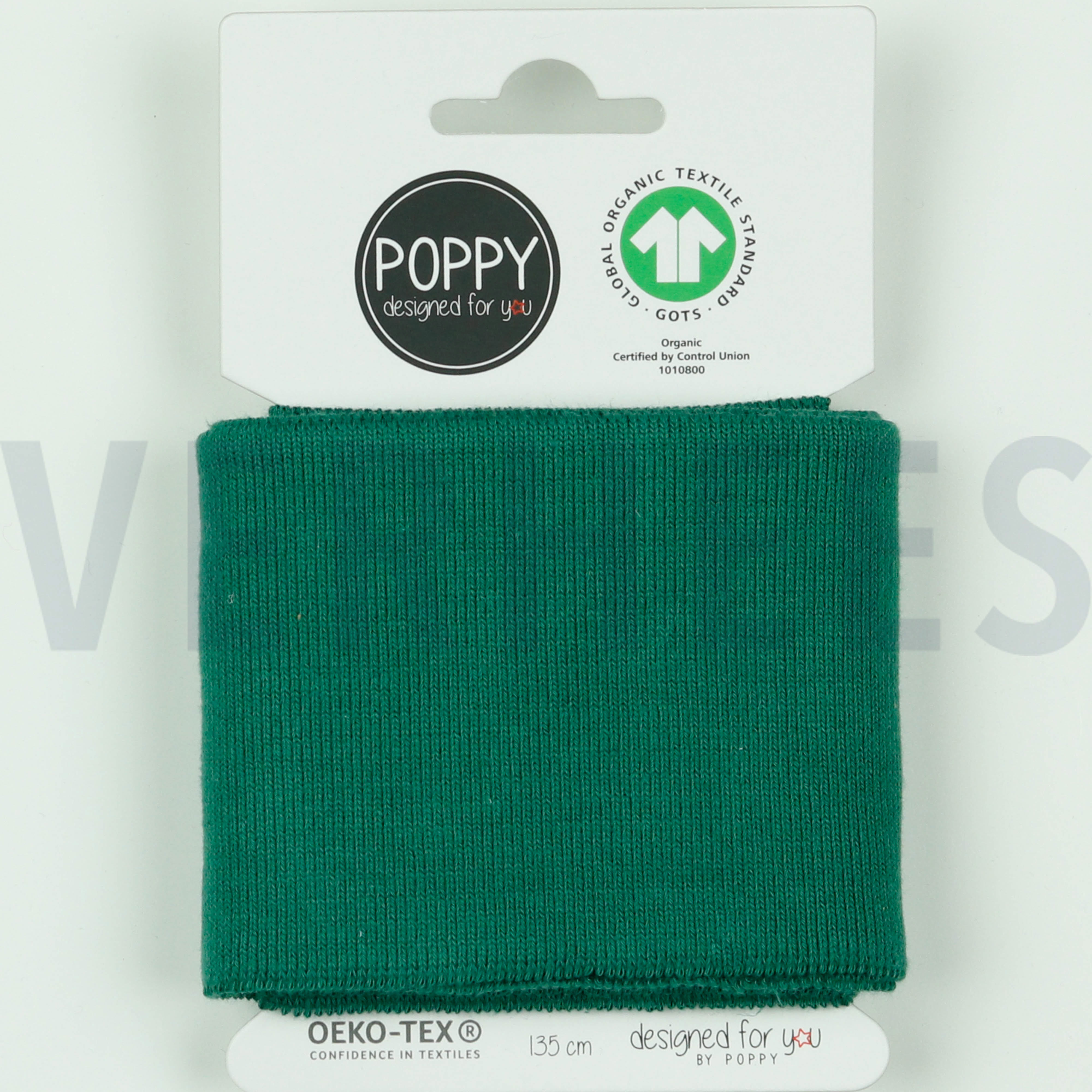 CUFFS GOTS 7CM GROEN (high resolution)