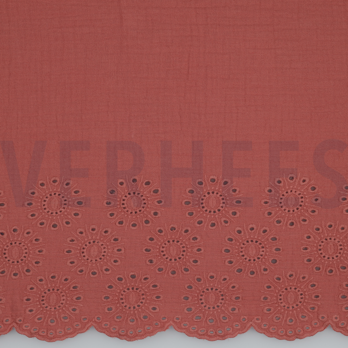 DOUBLE GAUZE ONE-SIDE BORDER BLUSH (high resolution)