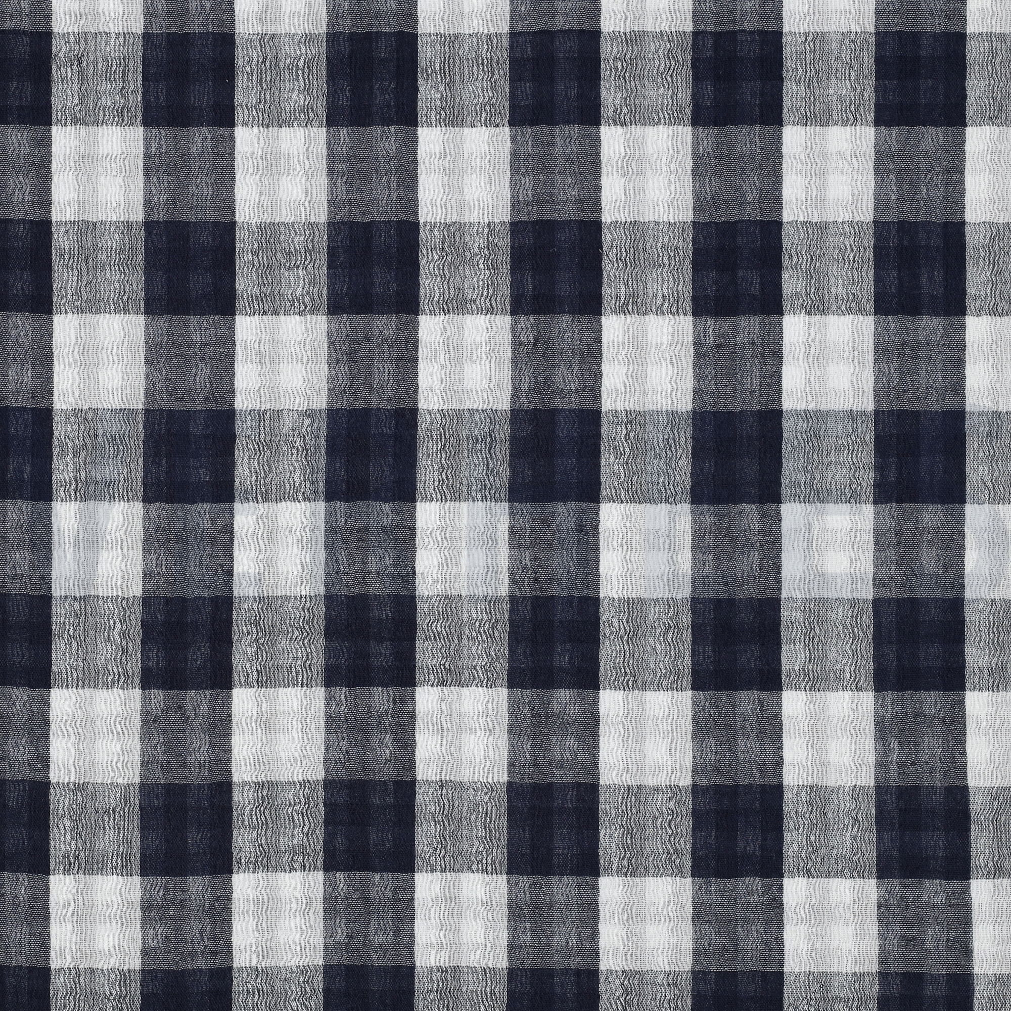 DOUBLE GAUZE DOUBLE SIDED CHECKS NAVY (high resolution)