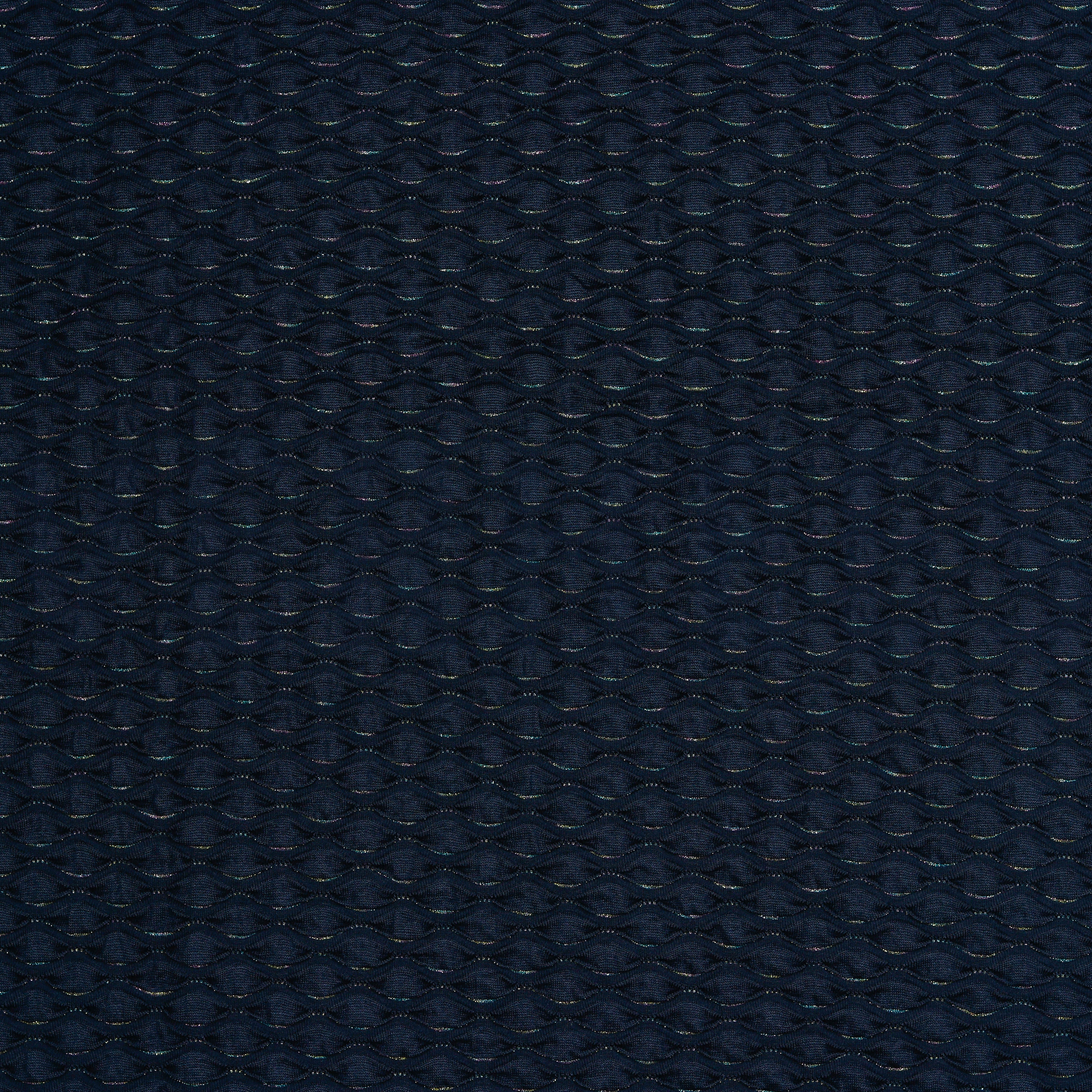 JACQUARD JERSEY LUREX MARINEBLAU (high resolution)