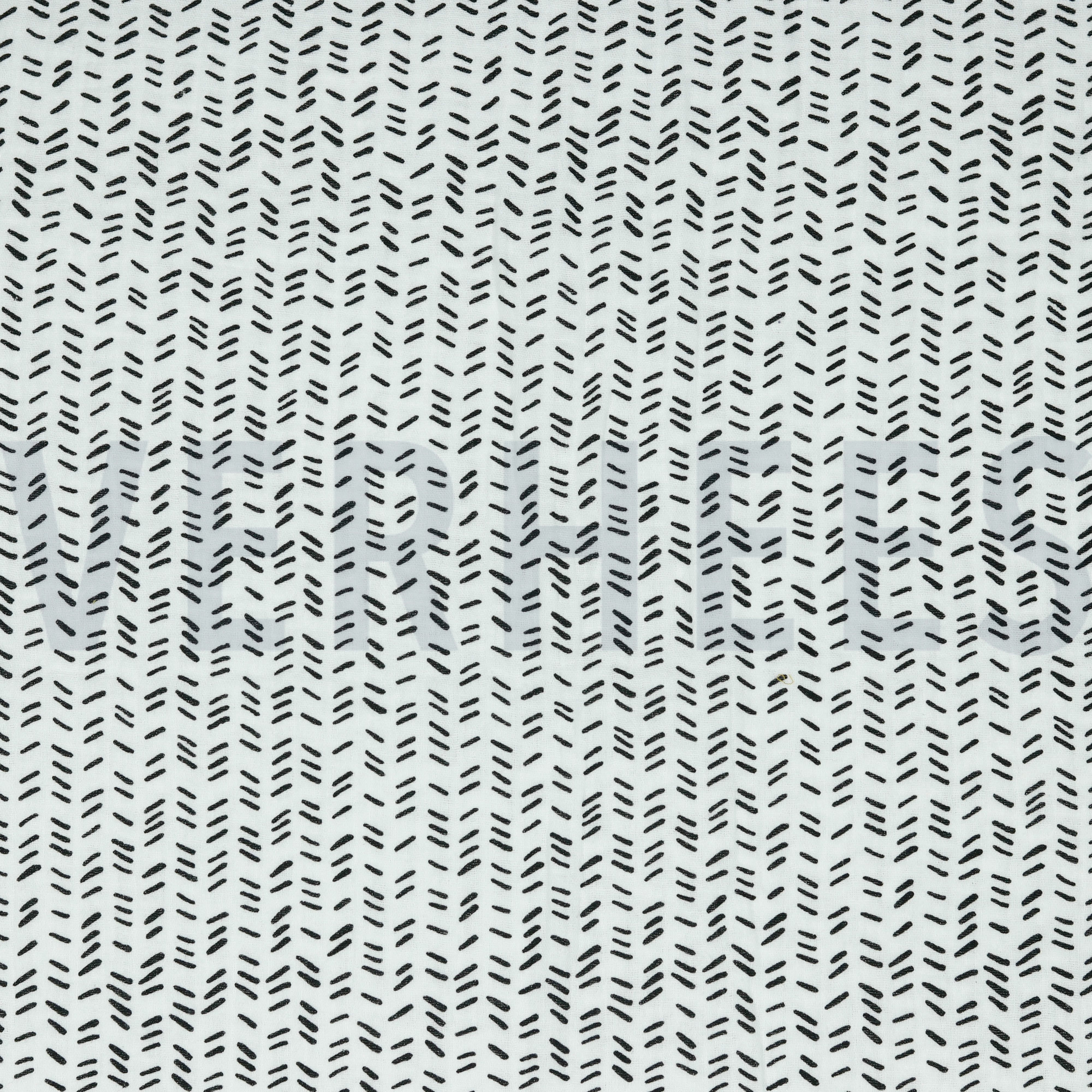 DOUBLE GAUZE STREPEN GEBROKEN WIT (high resolution)