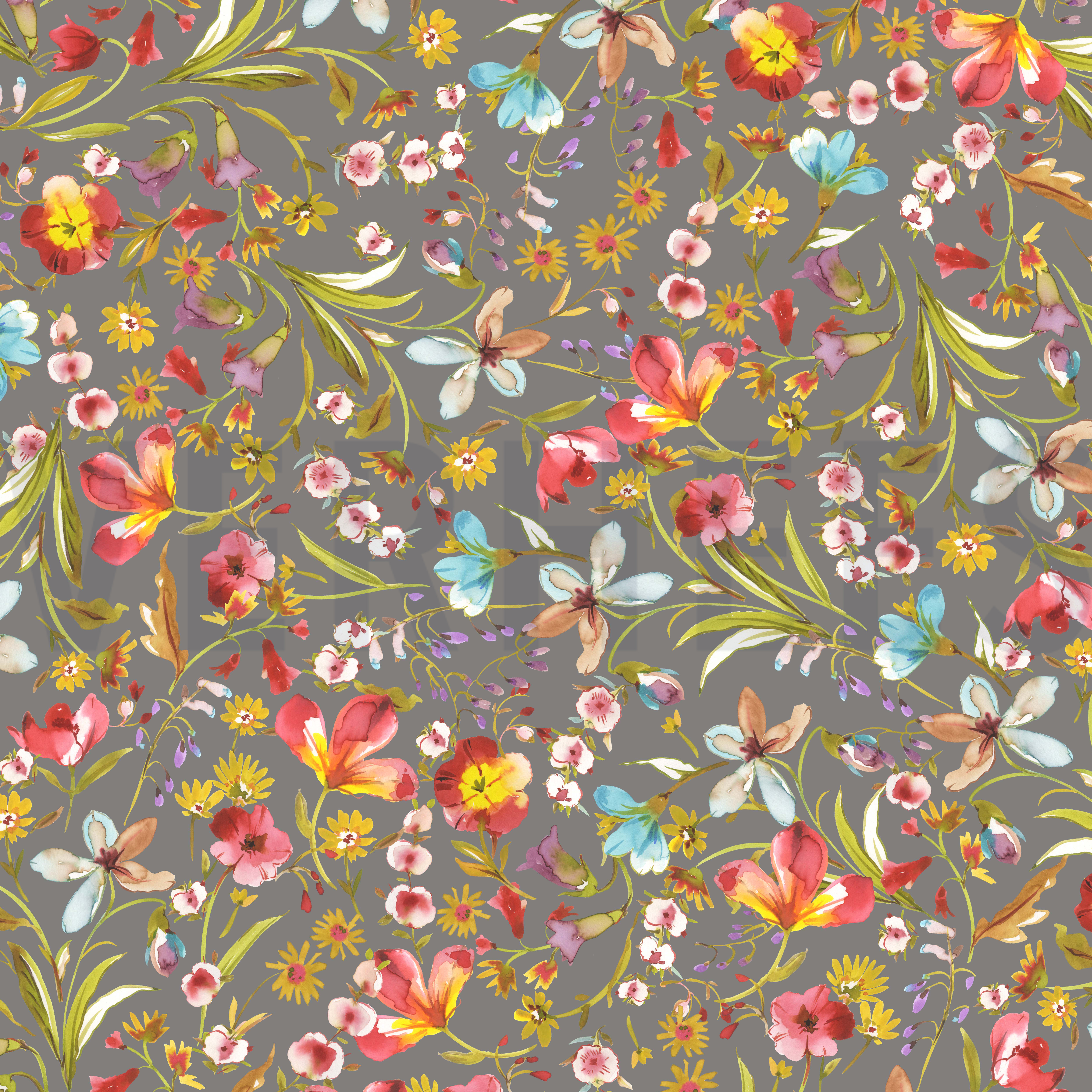 VISCOSE JERSEY DIGITAL FLEURS GRIS PIERRE (high resolution)