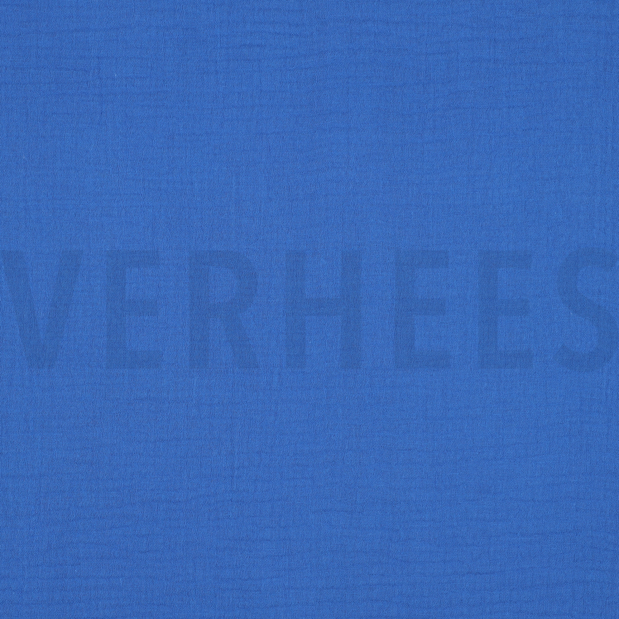 DOUBLE GAUZE KOBALTBLAUW (high resolution)