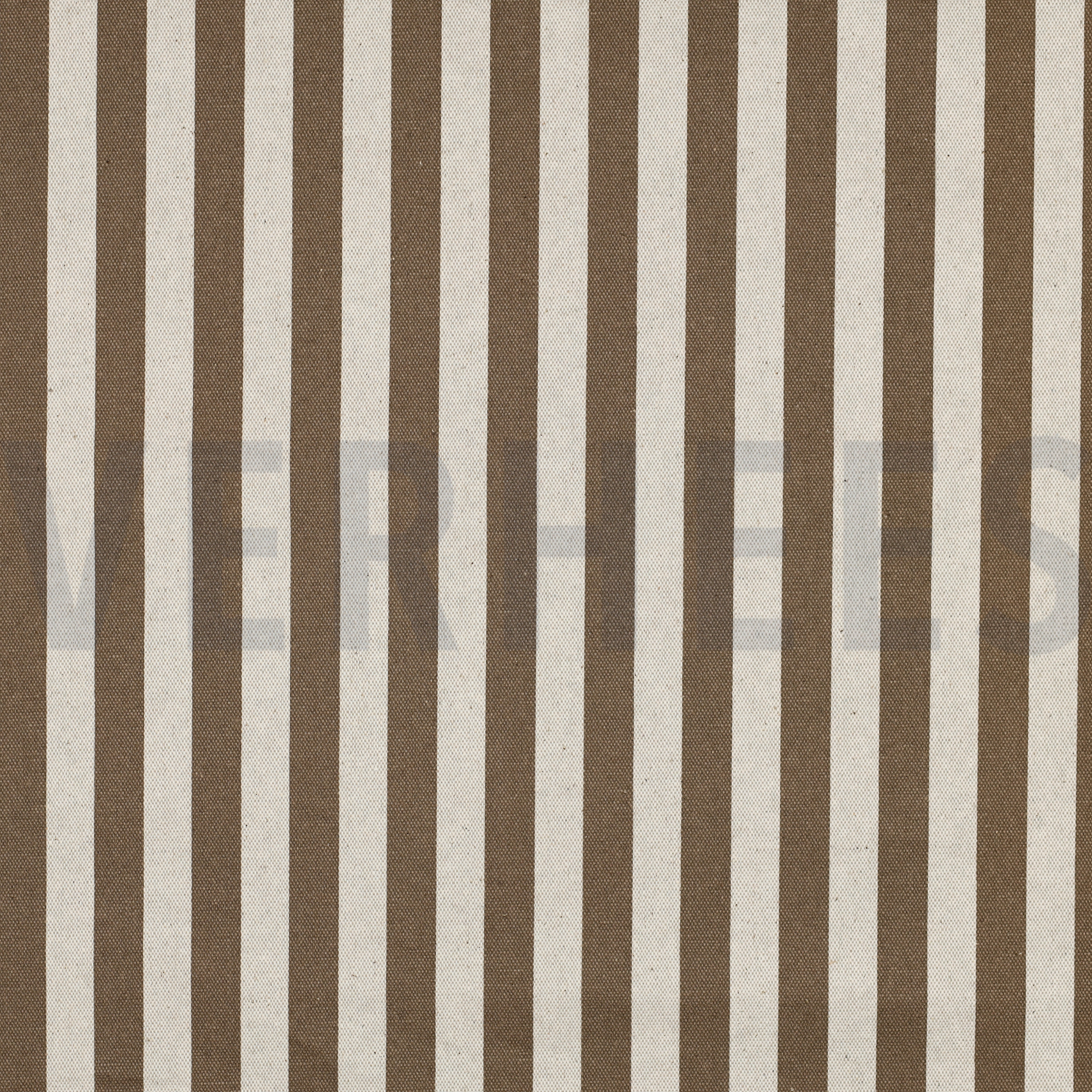 BESCHICHTETE CANVAS LEINENOPTIK STREIFEN BRAUN (high resolution)