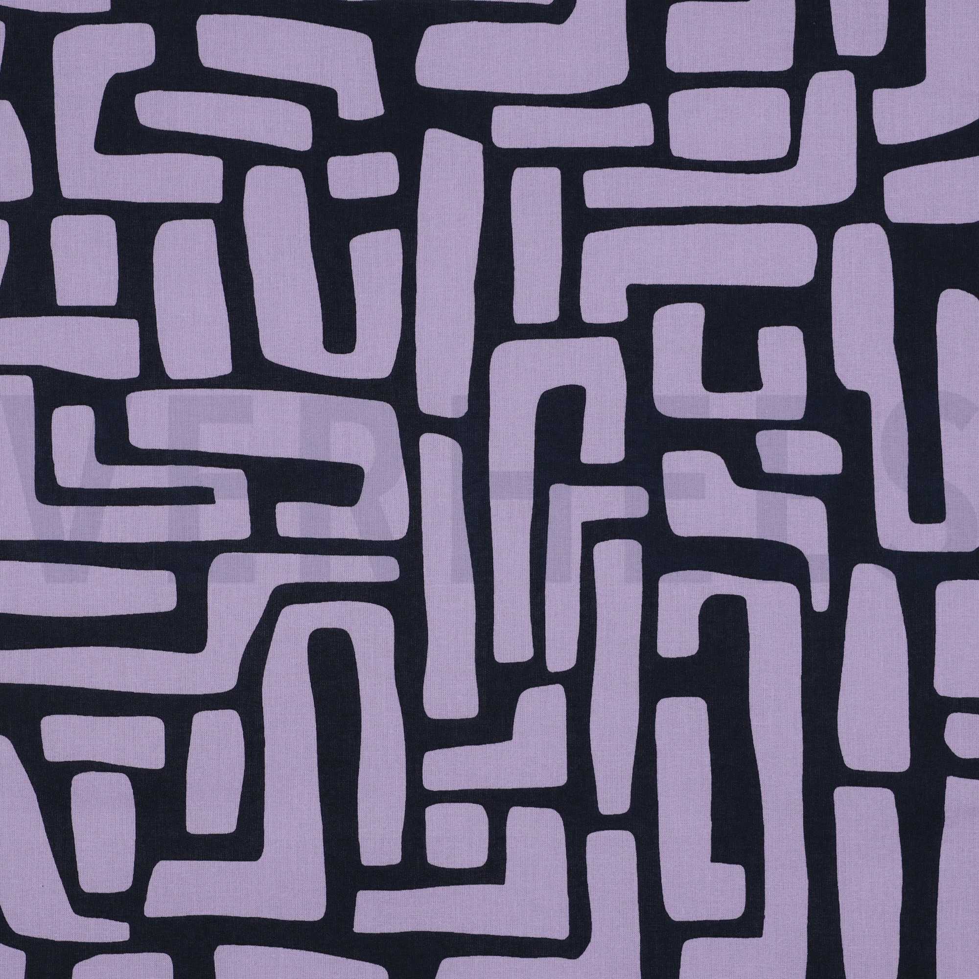 COTON ENDUIT ABSTRACT LAVANDE (high resolution)