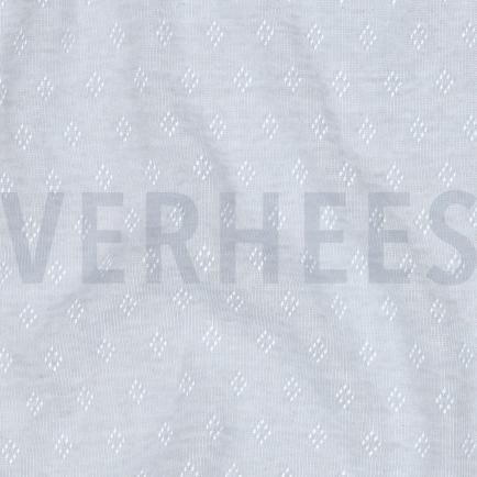 FEINSTRICKJERSEY AJOUR WEISS (hover)