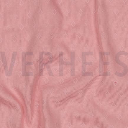 FEINSTRICKJERSEY AJOUR ROSÉ (hover)