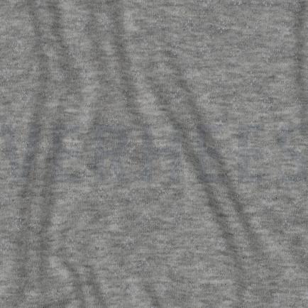 FEINSTRICKJERSEY AJOUR GRAU MELIERT (hover)
