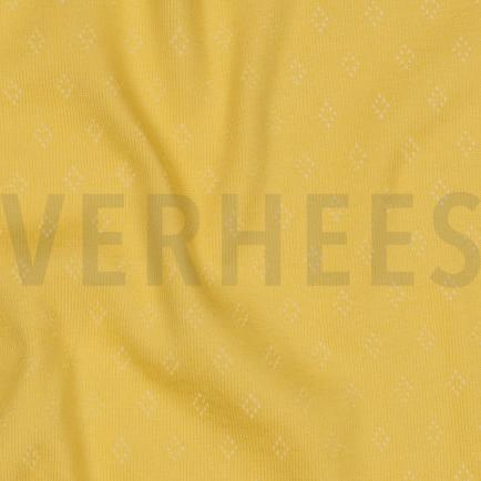 FEINSTRICKJERSEY AJOUR SANFTGELB (hover)