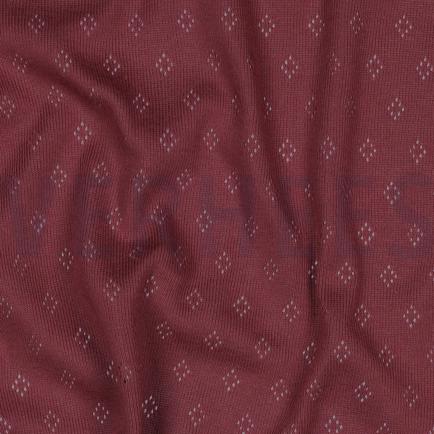 FEINSTRICKJERSEY AJOUR MAUVE (hover)