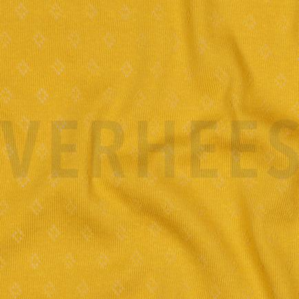 FEINSTRICKJERSEY AJOUR OCKER (hover)