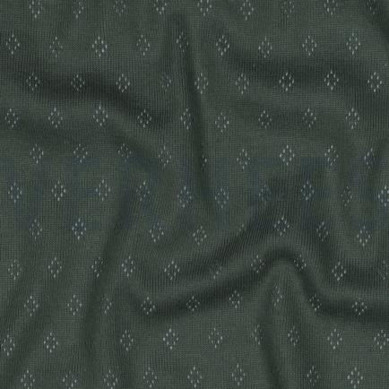 FEINSTRICKJERSEY AJOUR DUNKELGRÜN (hover)