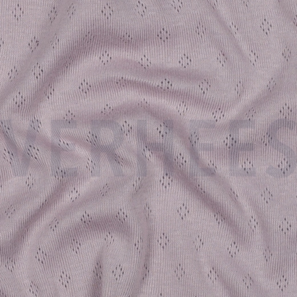 FEINSTRICKJERSEY AJOUR ALT LILA (hover)