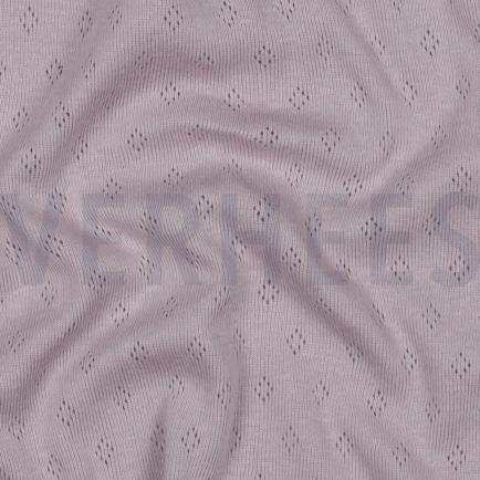 FEINSTRICKJERSEY AJOUR ALT LILA (hover)