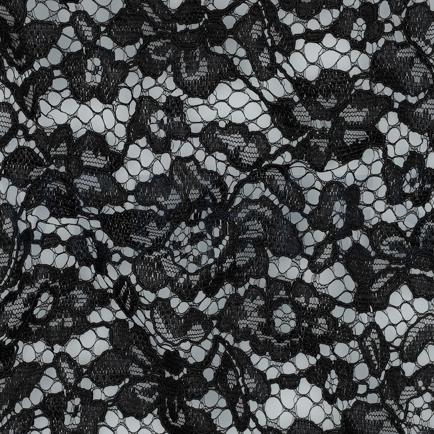 LACE TWO-SIDE SCALLOP BLACK (hover)
