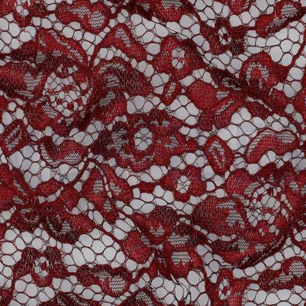 LACE TWO-SIDE SCALLOP BURGUNDY (hover)