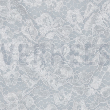 DENTELLE BORDURE FESTONNÉE BLANC (hover)