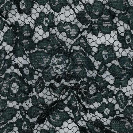 LACE TWO-SIDE SCALLOP DARK GREEN (hover)