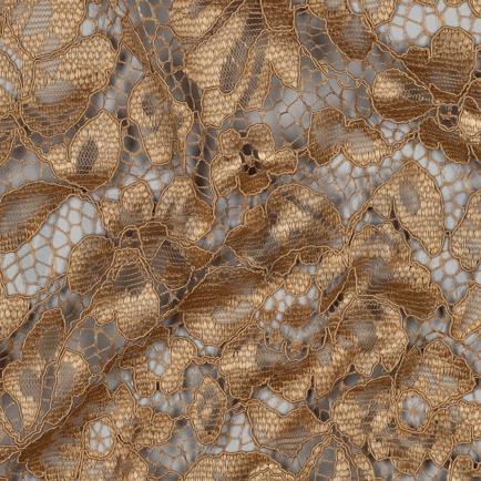 SPITZE ZWEISEITIGE BOGENKANTE BEIGE (hover)