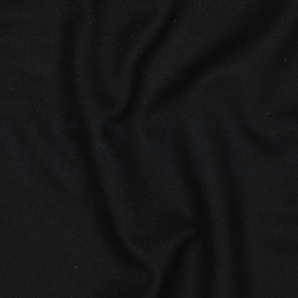 VISKOSE GABARDINE ANGERAUT STRETCH SCHWARZ (hover)