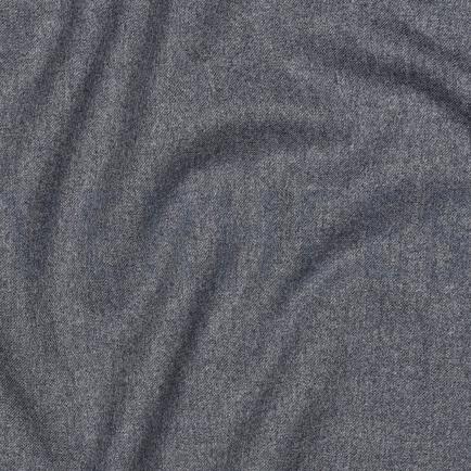 VISCOSE GABARDINE BRUSHED STRETCH NAVY MELANGE (hover)