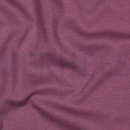 KATOENEN INTERLOCK JERSEY GOTS AUBERGINE (hover)