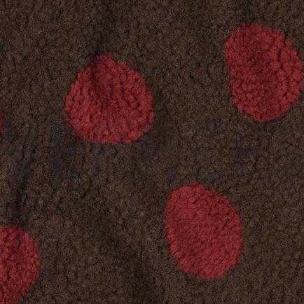 TEDDY JACQUARD STIPPEN DONKERBRUIN (hover)