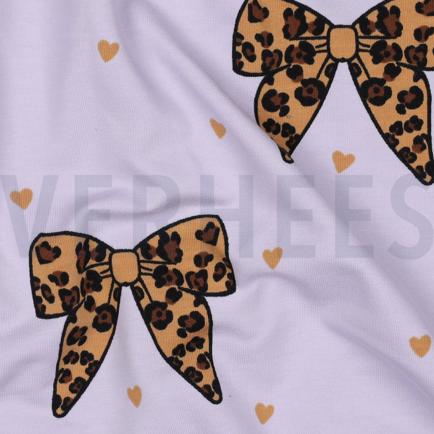 FRENCH TERRY DIERENHUID STRIKJES PAARS (hover)