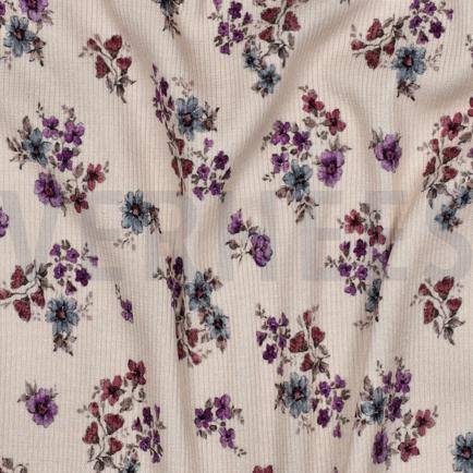 RIB JERSEY DIGITAL FLOWERS OFF WHITE (hover)