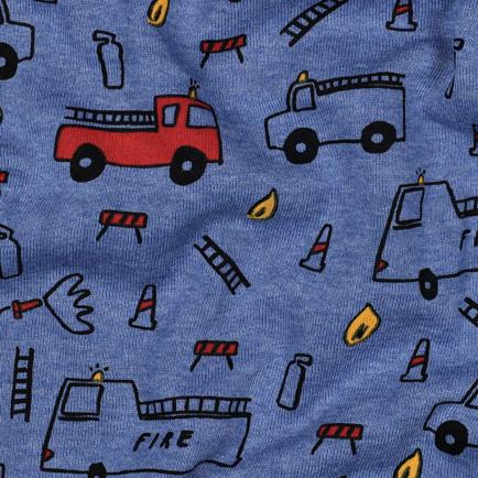 SWEAT MELANGE FIREFIGHTERS COBALT (hover)