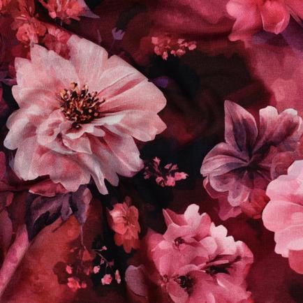 JERSEY DIGITAL BLUMEN ROSA (hover)