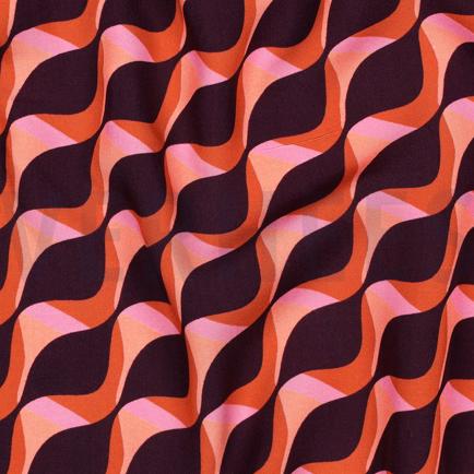 VISCOSE RADIANCE ABSTRACT DONKERPAARS (hover)
