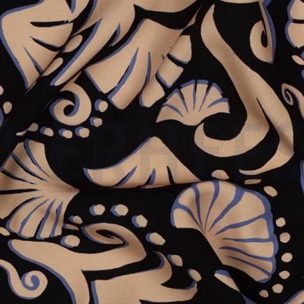 VISCOSE RADIANCE ABSTRACT ZWART (hover)