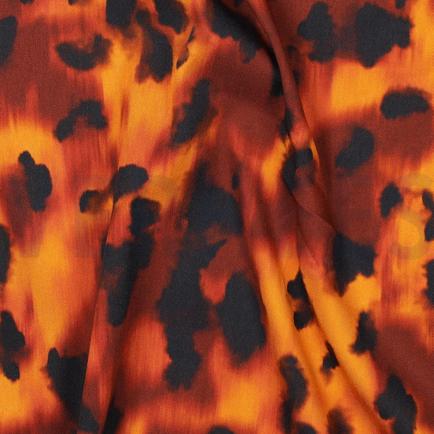 VISCOSE ROSELLA STRETCH DIERENHUID CAMEL (hover)