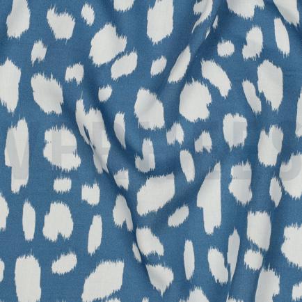 LENZING™ ECOVERO™ DIERENHUID BLAUW (hover)