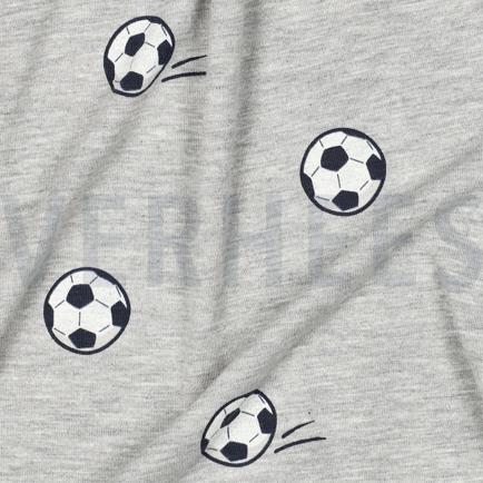 JERSEY MELANGE SOCCERBALLS GREY (hover)