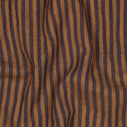 DOUBLE GAUZE YARN DYED STRIPES & CHECKS NAVY (hover)
