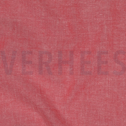 YARN DYED POPLIN RED (hover)