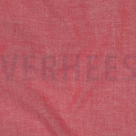 TEINT ET FIL POPELINE ROUGE (hover)