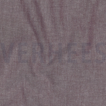 YARN DYED POPLIN AUBERGINE (hover)