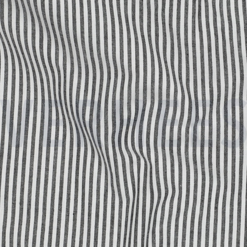 YARN DYED STRIPE 3MM BLACK (hover)