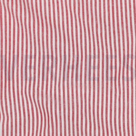 YARN DYED STRIPE 3MM RED (hover)