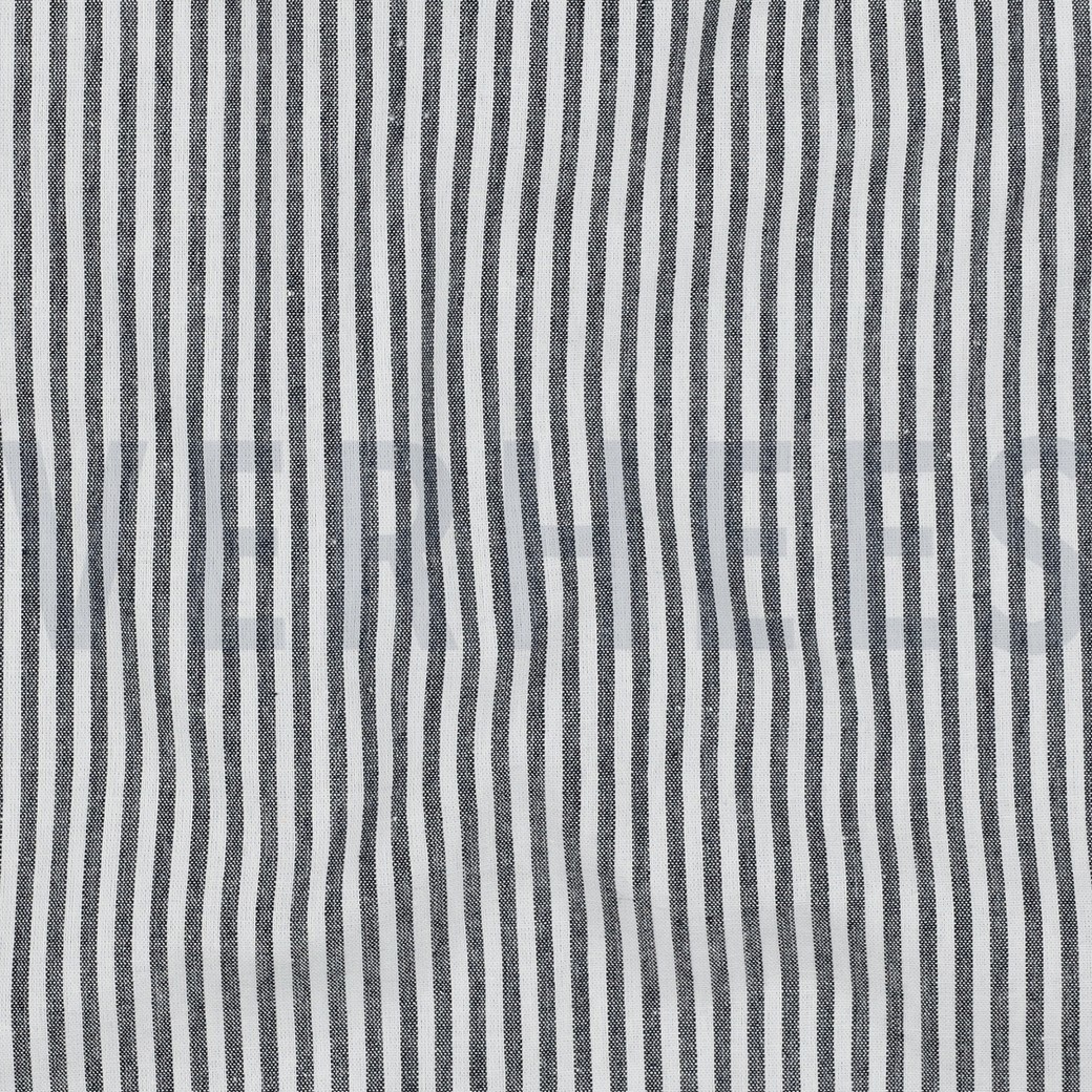 YARN DYED STRIPE 3MM NAVY (hover)