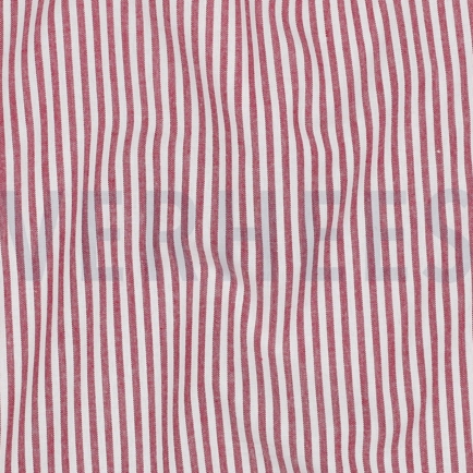 YARN DYED STRIPE 3MM BERRY (hover)