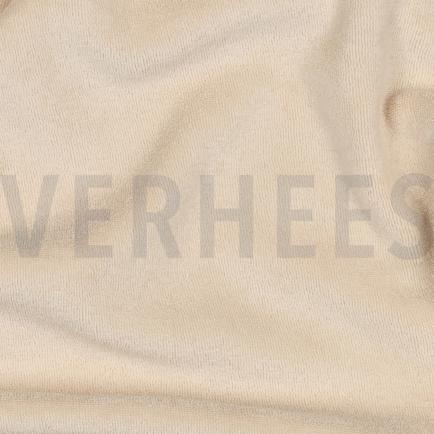 STRETCH BADSTOF LICHT BEIGE (hover)