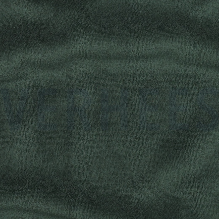 STRETCH FROTTEE DUNKELGRÜN (hover)