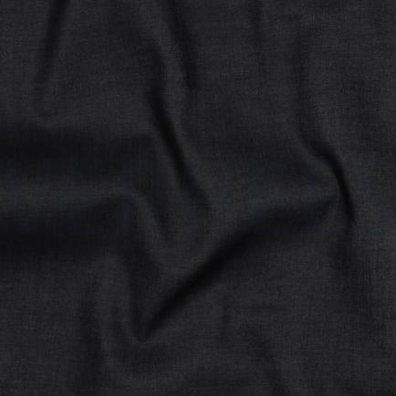 COTTON VOILE GOTS BLACK (hover)