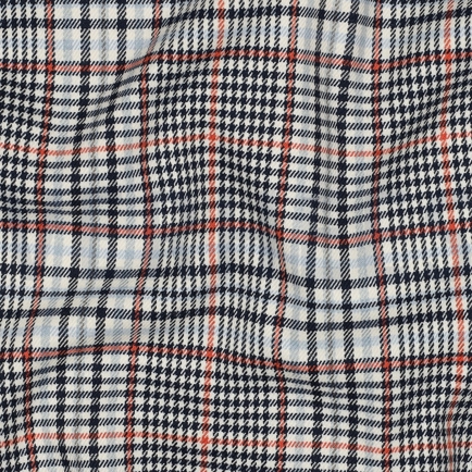 TARTAN CHECK ECRU/MARINEBLAU/ORANGE (hover)